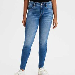 AEO High Rise Jegging super stretch classic wash 4